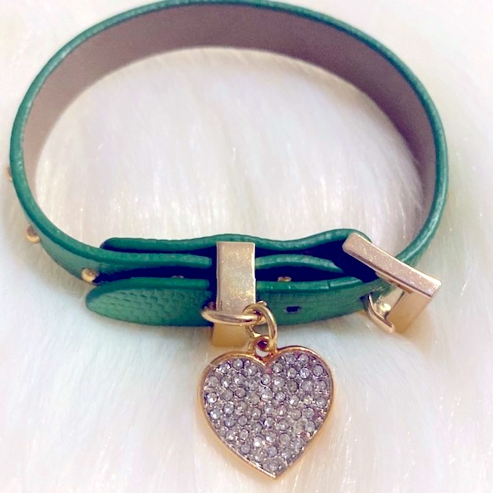 Juicy Couture Heart Charm Bracelets New Excellent Condition